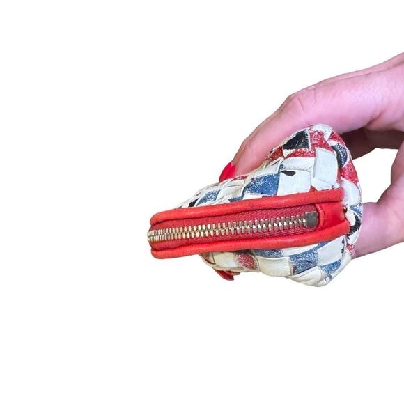 Bottega Veneta Multi Color Mini Zip Pouch in Excellent Condition - Picture 10 of 10